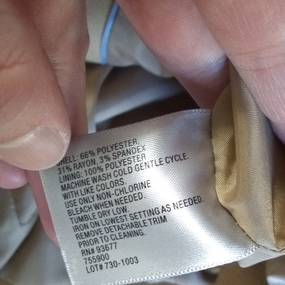 Worthington belted tailored suit jacket 12 petite - Picture 7 of 9